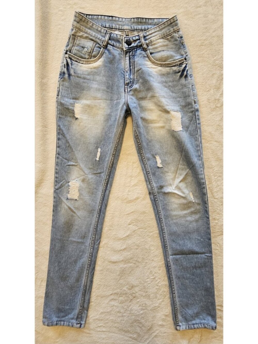 COBB Italy Narrow Fit Blue Denim Jeans Mens 30 (actual 28) Inseam 31” Read